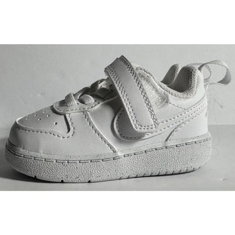 Nike Court Borough Low 2 Baby Toddler White Sneakers Shoes Size 4C